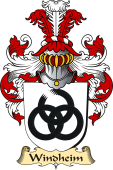 v.23 Coat of Family Arms from Germany for Windheim