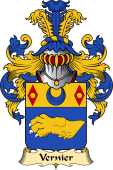 French Family Coat of Arms (v.23) for Vernier
