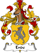 German Wappen Coat of Arms for Ende