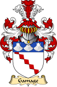 English Coat of Arms (v.23) for the family Gamage