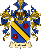 Italian Family Coat of Arms (v.25a) Galliani