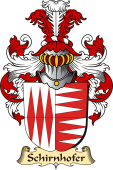 v.23 Coat of Family Arms from Germany for Schirnhofer