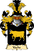 French Family Coat of Arms (v.23) for Vache (la)