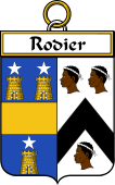French Coat of Arms Badge for Rodier