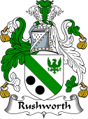 English Coat of Arms for the family Rushworth
