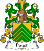 Coat of Arms from France for Paillet or Payet