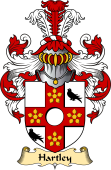 English Coat of Arms (v.23) for the family Hartley