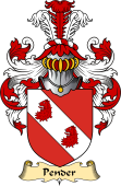 Scottish Family Coat of Arms (v.23) for Pender