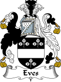 English Coat of Arms for the family Eves