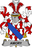 Irish Coat of Arms for Amory