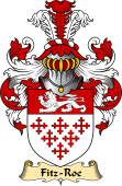 Irish Family Coat of Arms (v.23) for Fitz-Roe