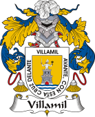Spanish Coat of Arms for Villamil