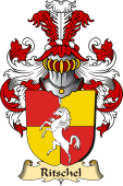 v.23 Coat of Family Arms from Germany for Ritschel