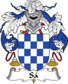 Portuguese Coat of Arms for Sá