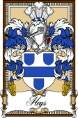 Scottish Coat of Arms Bookplate for Heys (Renfrew)