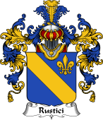 Italian Family Coat of Arms (v.25b) Rustici