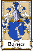 German Coat of Arms Wappen Bookplate  for Berner