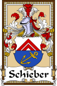 German Coat of Arms Wappen Bookplate  for Schieber
