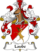German Wappen Coat of Arms for Laube