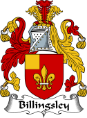 English Coat of Arms for the family Billingsley