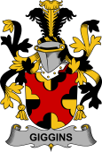 Irish Coat of Arms for Giggins