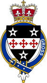 Families of Britain Coat of Arms Badge for: Gross (England)