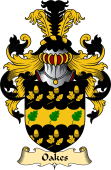 English Coat of Arms (v.23) for the family Oakes