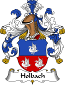 German Wappen Coat of Arms for Holbach