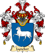 German Coat of Arms (v.25b) Lyncker