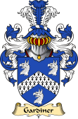 English Coat of Arms (v.23) for the family Gardiner