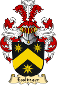 v.23 Coat of Family Arms from Germany for Esslinger