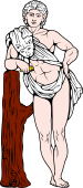 Gods and Goddesses Clipart image: Satyr of the Highest order