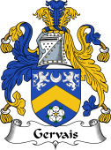 Irish Coat of Arms for Gervais or Jervois