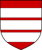 English Family Shield for Pusey