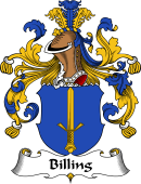 German Wappen Coat of Arms for Billing