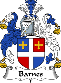 English Coat of Arms for Barnes I