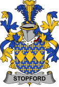 Irish Coat of Arms for Stopford