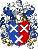 English or Welsh Coat of Arms for Lane (London 1695)
