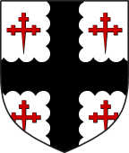 Scottish Family Shield for Adinstoun or Adiston