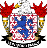Coat of arms used by the Montford family in the United States of America