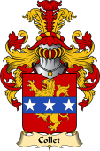 French Family Coat of Arms (v.23) for Collet