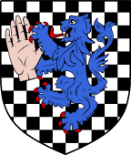 Irish Family Shield for Hand (Dublin)