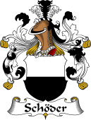 German Wappen Coat of Arms for Schöder