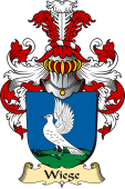 v.23 Coat of Family Arms from Germany for Wiege