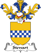 Coat of Arms from Scotland for Stewart