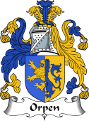 Irish Coat of Arms for Orpen