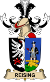 Republic of Austria Coat of Arms for Reising (de Rreisinger)
