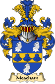 English Coat of Arms (v.23) for the family Meacham