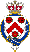 Families of Britain Coat of Arms Badge for: White (Ireland)