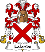 Coat of Arms from France for Lande ( de la)